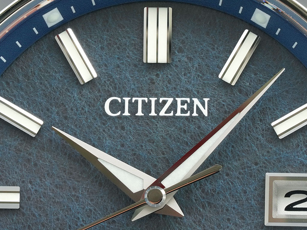THE CITIZEN Eco-Drive AQ4091-56M / Japanese traditional paper dial Made in Japan